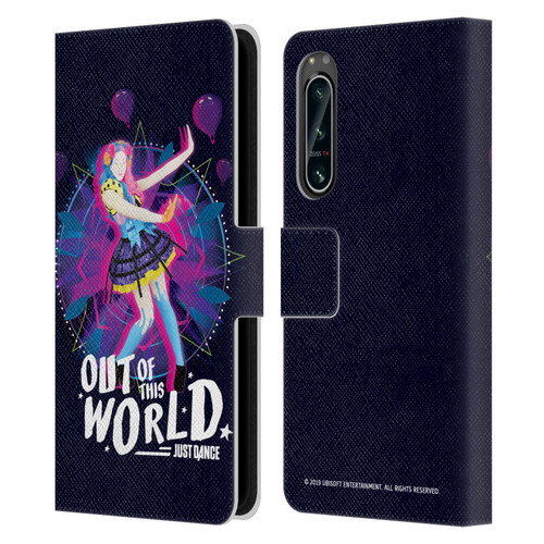 Just Dance Artwork Compositions Out Of This World Leather Book Wallet Case Cover For Sony Xperia 5 IV