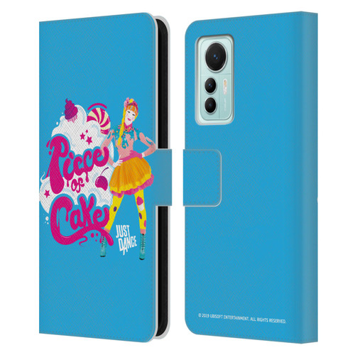 Just Dance Artwork Compositions Piece Of Cake Leather Book Wallet Case Cover For Xiaomi 12 Lite