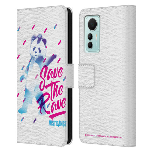 Just Dance Artwork Compositions Save The Rave Leather Book Wallet Case Cover For Xiaomi 12 Lite