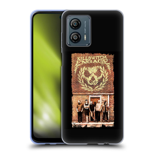 Killswitch Engage Band Art Brick Wall Soft Gel Case for Motorola Moto G53 5G
