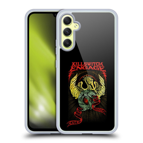 Killswitch Engage Band Art Cut Me Loose Soft Gel Case for Samsung Galaxy A34 5G