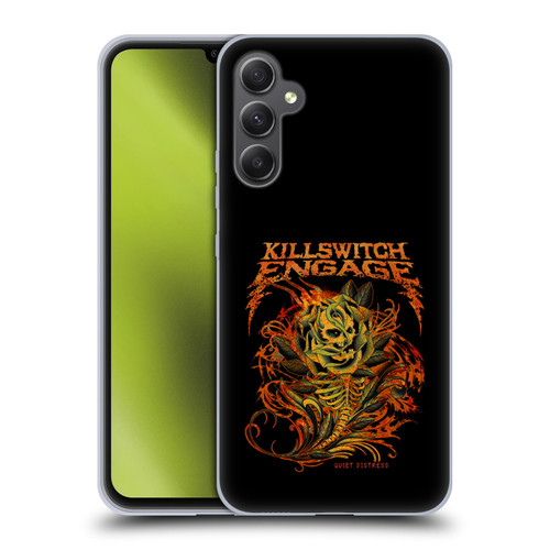 Killswitch Engage Band Art Quiet Distress Soft Gel Case for Samsung Galaxy A34 5G