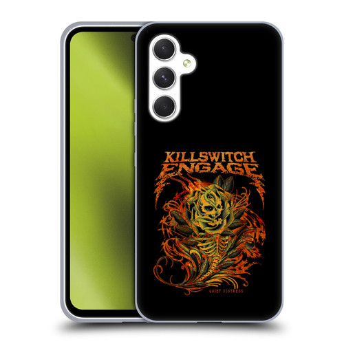 Killswitch Engage Band Art Quiet Distress Soft Gel Case for Samsung Galaxy A54 5G