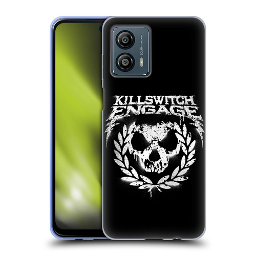 Killswitch Engage Tour Wreath Spray Paint Design Soft Gel Case for Motorola Moto G53 5G