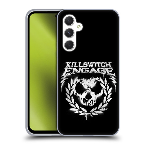 Killswitch Engage Tour Wreath Spray Paint Design Soft Gel Case for Samsung Galaxy A54 5G