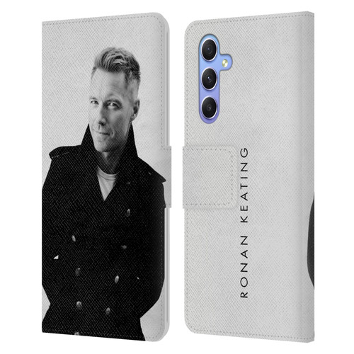 Ronan Keating Twenty Twenty Portrait 2 Leather Book Wallet Case Cover For Samsung Galaxy A34 5G