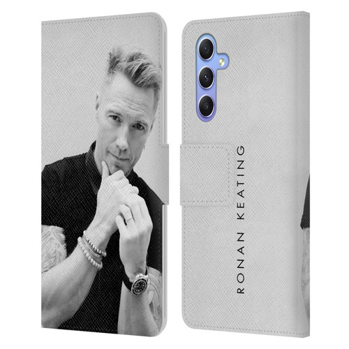 Ronan Keating Twenty Twenty Portrait 1 Leather Book Wallet Case Cover For Samsung Galaxy A34 5G