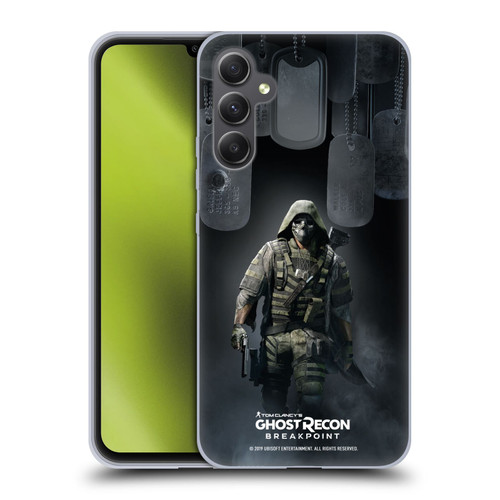 Tom Clancy's Ghost Recon Breakpoint Character Art Walker Poster Soft Gel Case for Samsung Galaxy A34 5G