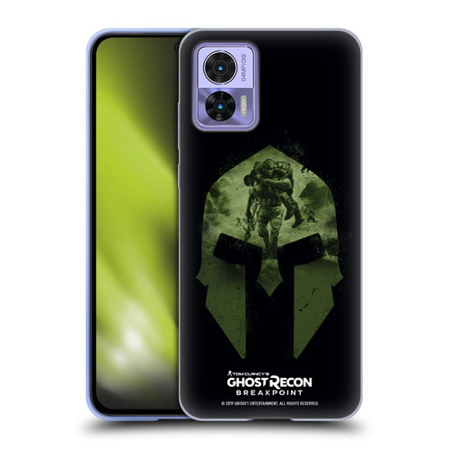 Tom Clancy's Ghost Recon Breakpoint Graphics Nomad Logo Soft Gel Case for Motorola Edge 30 Neo 5G