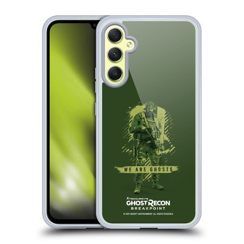 Tom Clancy's Ghost Recon Breakpoint Graphics We Are Ghosts Soft Gel Case for Samsung Galaxy A34 5G