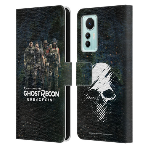 Tom Clancy's Ghost Recon Breakpoint Character Art The Ghosts Leather Book Wallet Case Cover For Xiaomi 12 Lite