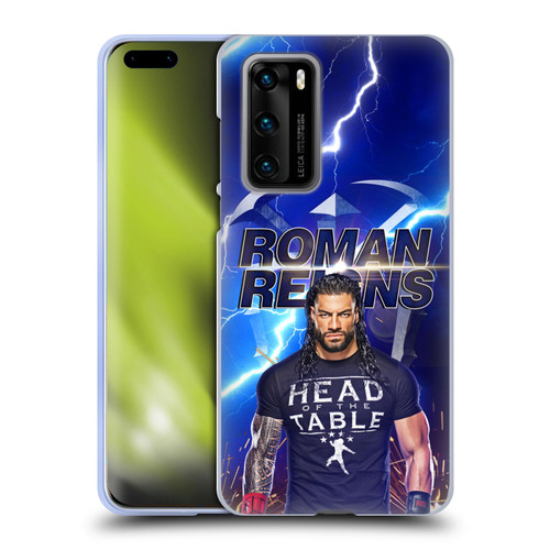 WWE Roman Reigns Lightning Soft Gel Case for Huawei P40 5G