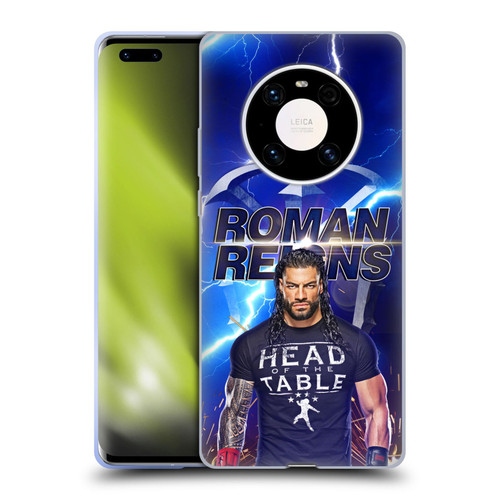 WWE Roman Reigns Lightning Soft Gel Case for Huawei Mate 40 Pro 5G