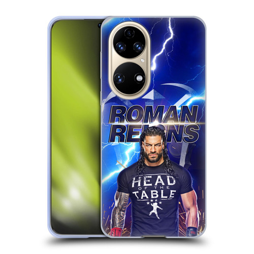 WWE Roman Reigns Lightning Soft Gel Case for Huawei P50