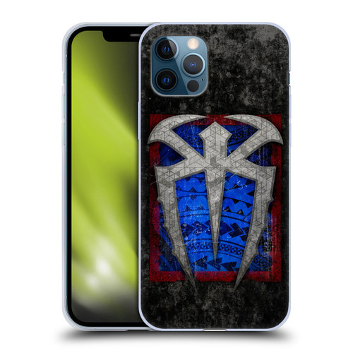 WWE Roman Reigns Distressed Logo Soft Gel Case for Apple iPhone 12 / iPhone 12 Pro