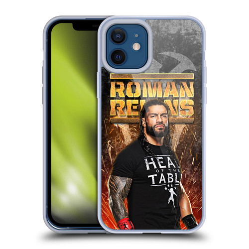 WWE Roman Reigns Grunge Soft Gel Case for Apple iPhone 12 / iPhone 12 Pro & MagSafe