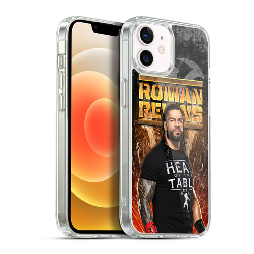 WWE Roman Reigns Grunge Soft Gel Case for Apple iPhone 12 / iPhone 12 Pro & MagSafe