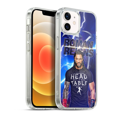 WWE Roman Reigns Lightning Soft Gel Case for Apple iPhone 12 / iPhone 12 Pro & MagSafe