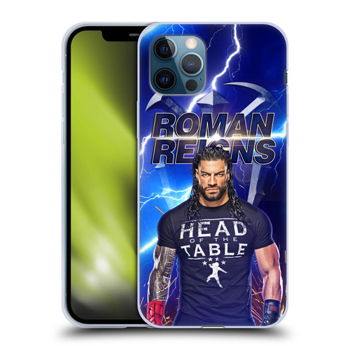 WWE Roman Reigns Lightning Soft Gel Case for Apple iPhone 12 / iPhone 12 Pro