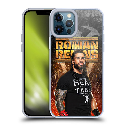 WWE Roman Reigns Grunge Soft Gel Case for Apple iPhone 12 Pro Max & MagSafe