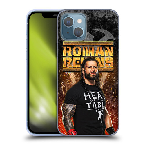 WWE Roman Reigns Grunge Soft Gel Case for Apple iPhone 13