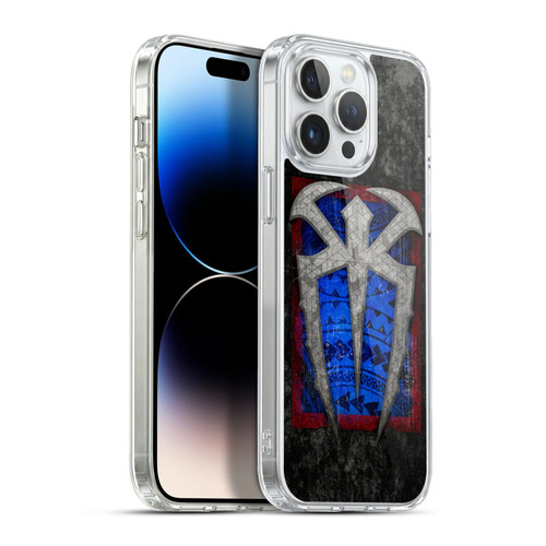 WWE Roman Reigns Distressed Logo Soft Gel Case for Apple iPhone 13 Pro Max & MagSafe