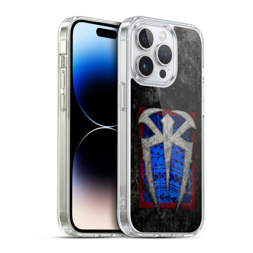 WWE Roman Reigns Distressed Logo Soft Gel Case for Apple iPhone 13 Pro & MagSafe