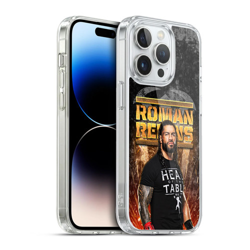 WWE Roman Reigns Grunge Soft Gel Case for Apple iPhone 13 Pro & MagSafe