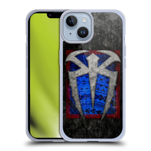 WWE Roman Reigns Distressed Logo Soft Gel Case for Apple iPhone 14 & MagSafe