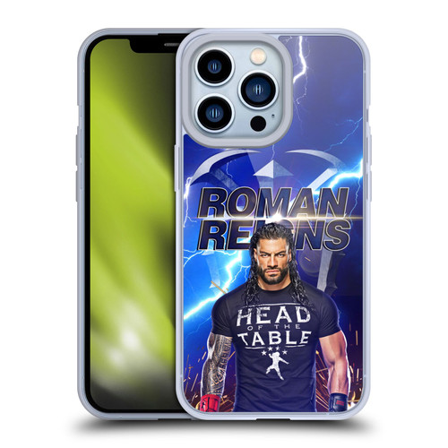 WWE Roman Reigns Lightning Soft Gel Case for Apple iPhone 13 Pro & MagSafe