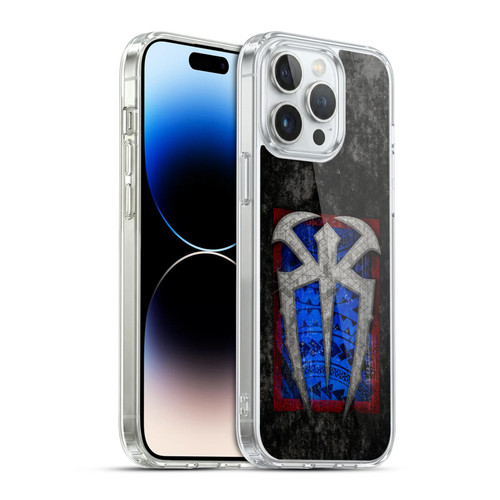 WWE Roman Reigns Distressed Logo Soft Gel Case for Apple iPhone 14 Pro Max & MagSafe