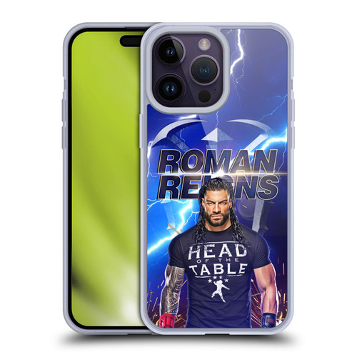 WWE Roman Reigns Lightning Soft Gel Case for Apple iPhone 14 Pro Max & MagSafe
