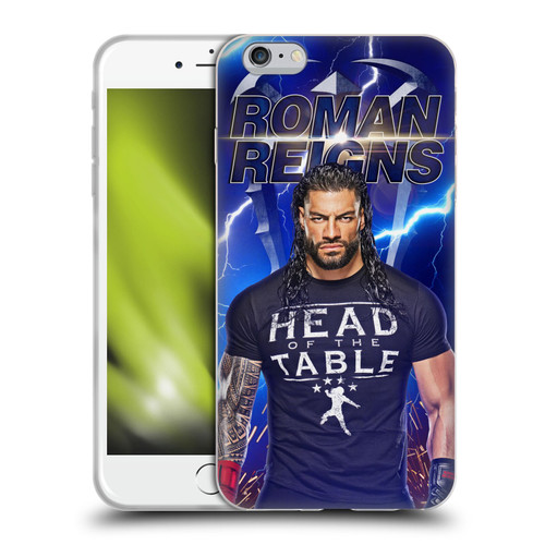 WWE Roman Reigns Lightning Soft Gel Case for Apple iPhone 6 Plus / iPhone 6s Plus