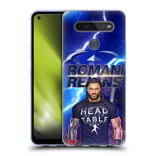 WWE Roman Reigns Lightning Soft Gel Case for LG K51S