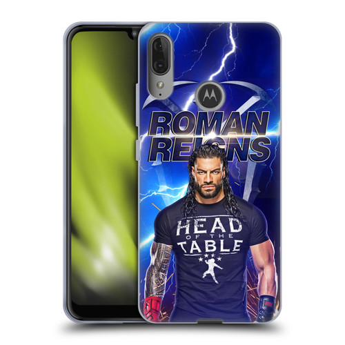 WWE Roman Reigns Lightning Soft Gel Case for Motorola Moto E6 Plus
