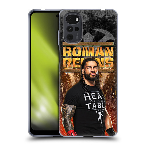 WWE Roman Reigns Grunge Soft Gel Case for Motorola Moto G22