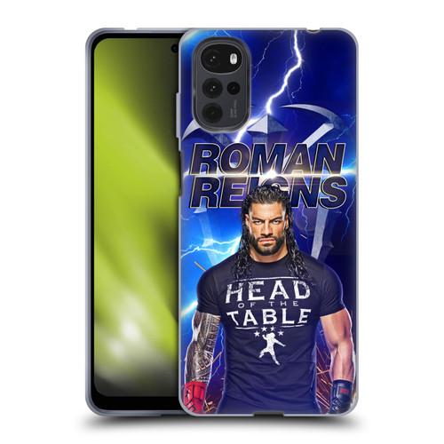 WWE Roman Reigns Lightning Soft Gel Case for Motorola Moto G22