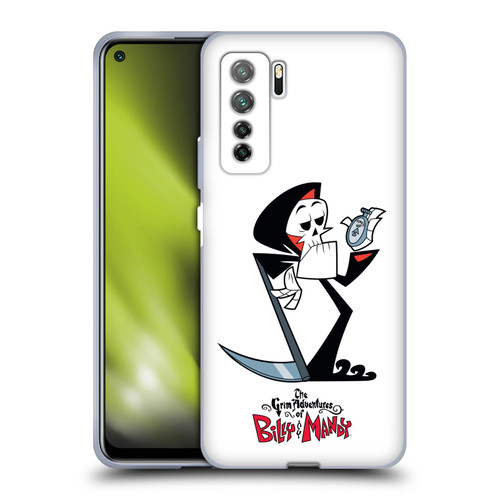 The Grim Adventures of Billy & Mandy Graphics Grim Soft Gel Case for Huawei Nova 7 SE/P40 Lite 5G