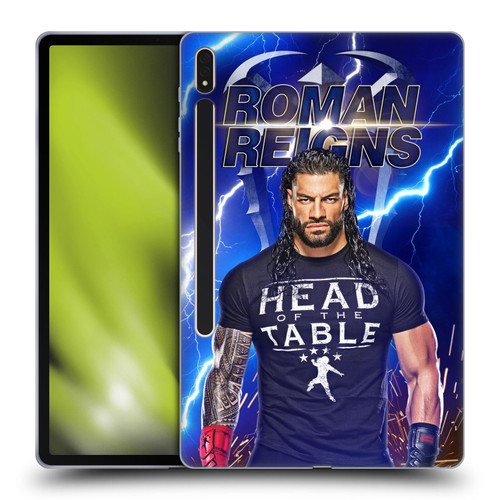 WWE Roman Reigns Lightning Soft Gel Case for Samsung Galaxy Tab S8 Plus