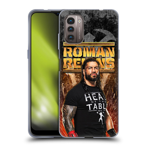 WWE Roman Reigns Grunge Soft Gel Case for Nokia G11 / G21