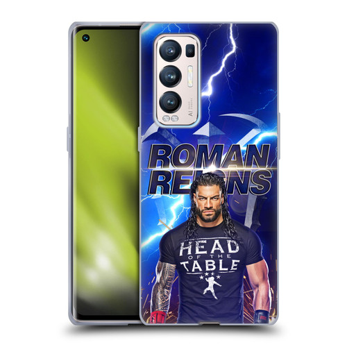WWE Roman Reigns Lightning Soft Gel Case for OPPO Find X3 Neo / Reno5 Pro+ 5G
