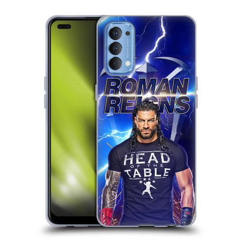 WWE Roman Reigns Lightning Soft Gel Case for OPPO Reno 4 5G