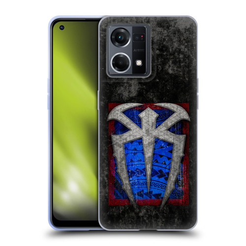 WWE Roman Reigns Distressed Logo Soft Gel Case for OPPO Reno8 4G