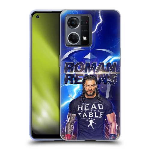 WWE Roman Reigns Lightning Soft Gel Case for OPPO Reno8 4G