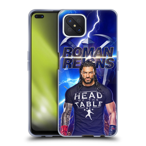 WWE Roman Reigns Lightning Soft Gel Case for OPPO Reno4 Z 5G