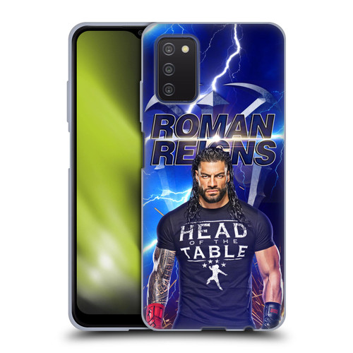 WWE Roman Reigns Lightning Soft Gel Case for Samsung Galaxy A03s (2021)