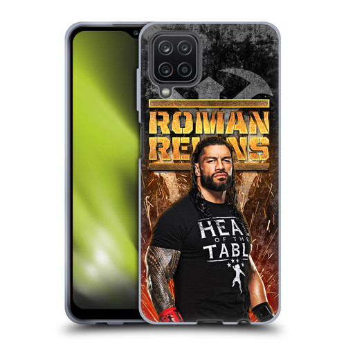 WWE Roman Reigns Grunge Soft Gel Case for Samsung Galaxy A12 (2020)