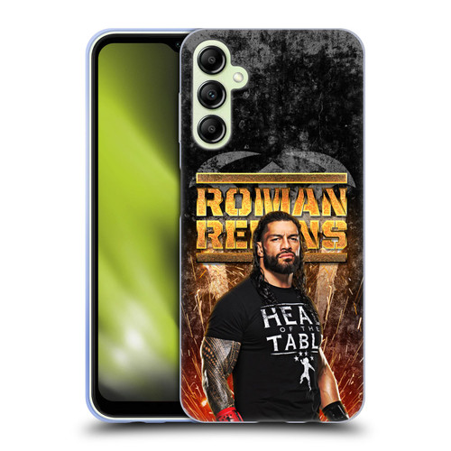 WWE Roman Reigns Grunge Soft Gel Case for Samsung Galaxy A14 5G