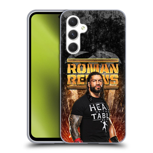 WWE Roman Reigns Grunge Soft Gel Case for Samsung Galaxy A54 5G