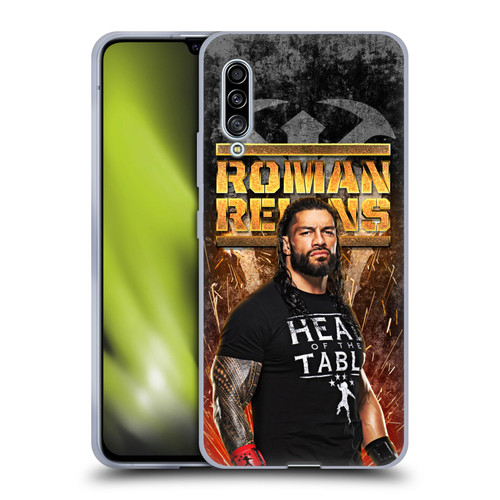 WWE Roman Reigns Grunge Soft Gel Case for Samsung Galaxy A90 5G (2019)